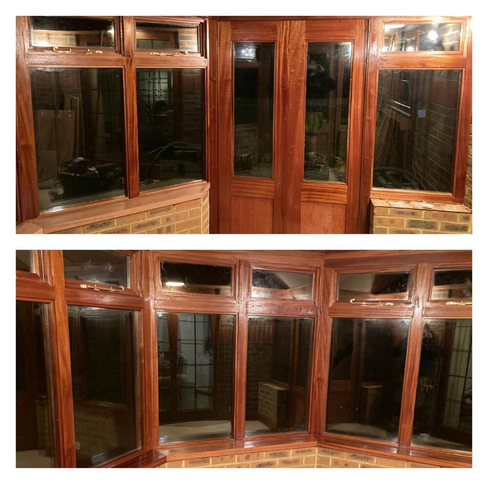 Timber conservatory construction
